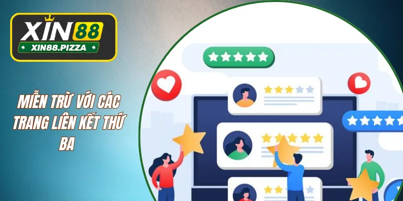 Miễn trừ với các trang liên kết thứ ba