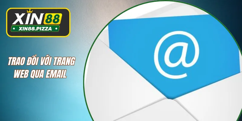 Trao đổi với trang web qua email