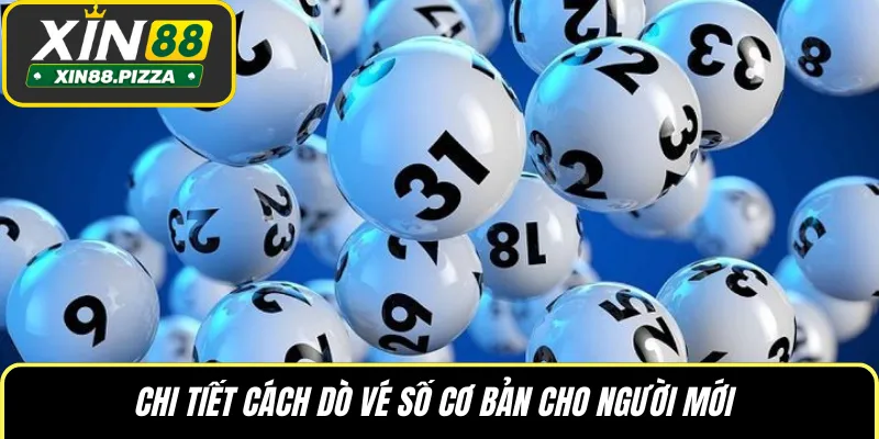 Chi tiết cách dò vé số cơ bản cho người mới 